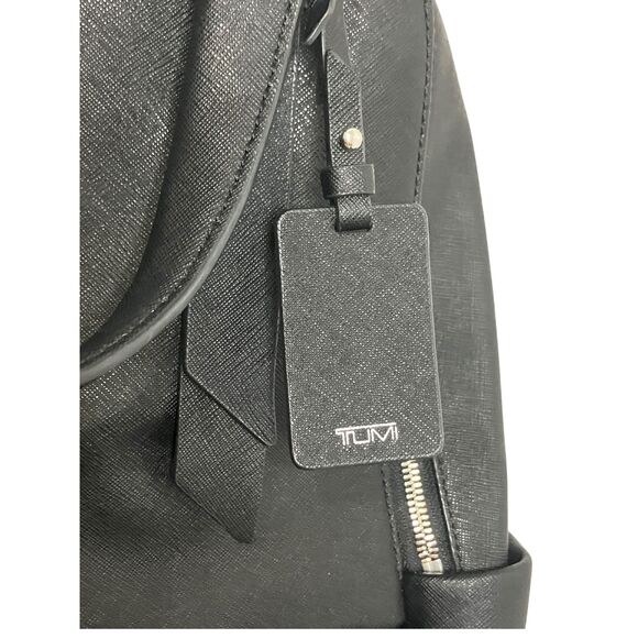 TUMI VAREK Black coated canvas Backpack - Premium Convertible Travel Bag main image 6